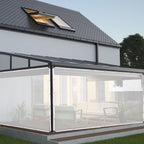 Transparent Rain Tarp Thickened PE Garden Plants Rain Shelter Cover for Courtyard Balcony