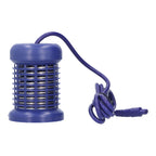 Hydrotherapy Ion Head Detachable Washable Foot Bath Ion Head Detox Array Stainless Steel Ion HeadHerba Blue Double Hole