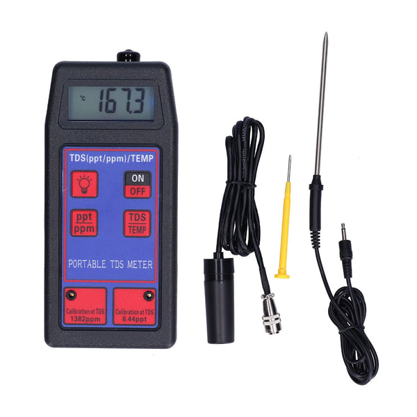 TDS‑8426 2 in 1 TDS Temperature Tester Portable Water Quality Analyzer for Swimming Pool Aquarium Hydroponics