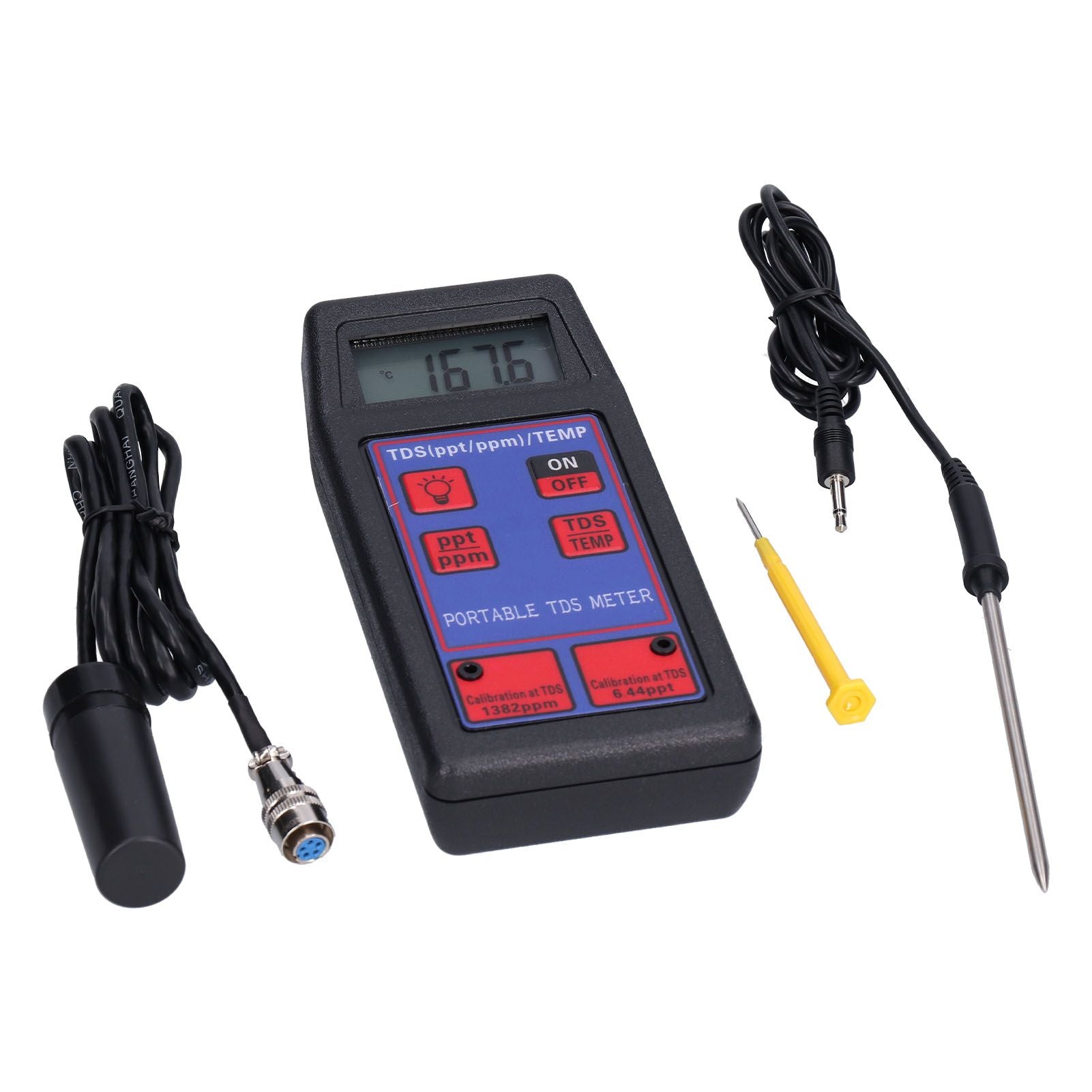 TDS‑8426 2 in 1 TDS Temperature Tester Portable Water Quality Analyzer for Swimming Pool Aquarium Hydroponics