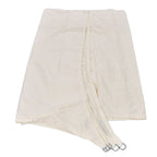 Milky White Shade Canopy Waterproof Shading Foldable 3x3m Quadrilateral Reducing Heat Shade Sail for Outdoor