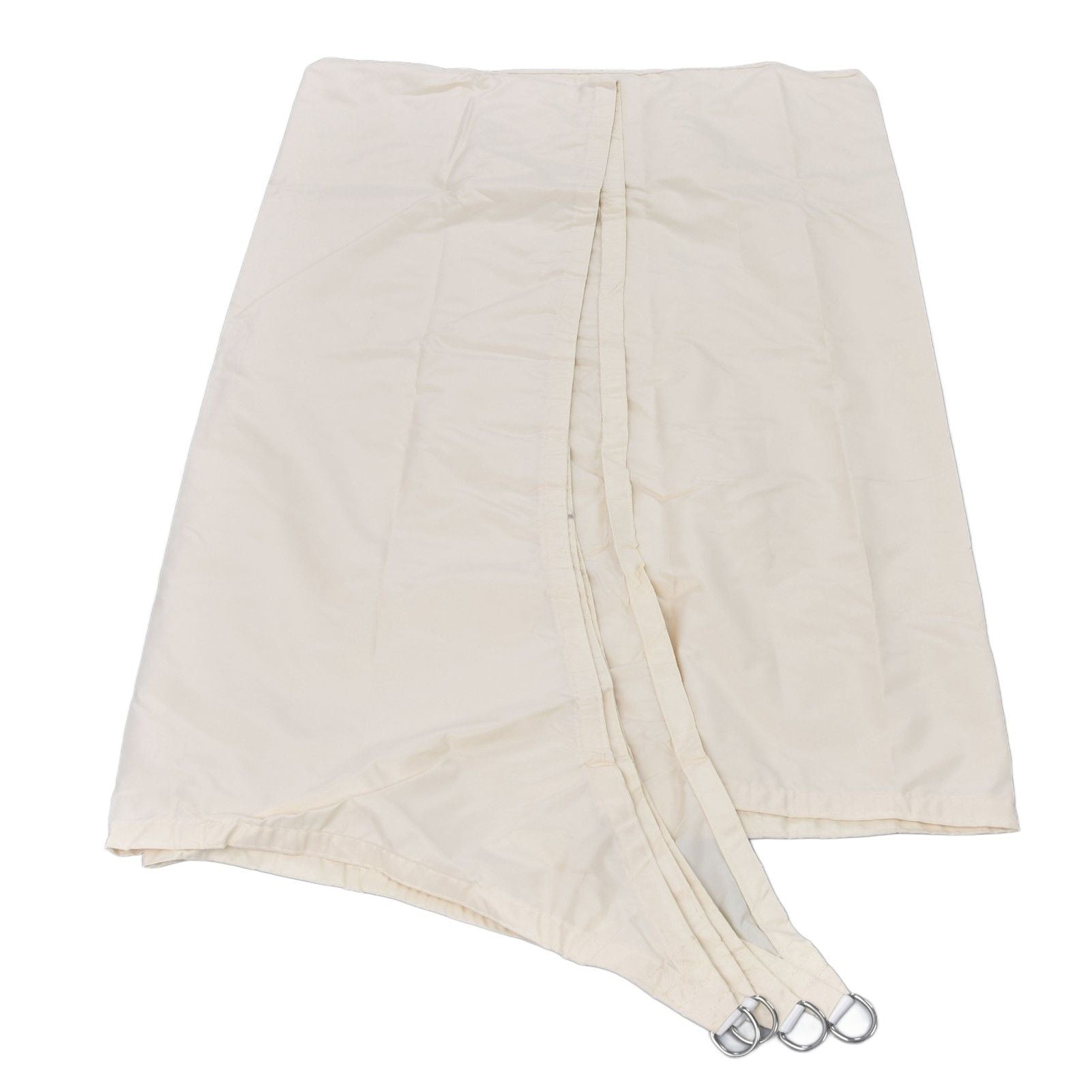 Milky White Shade Canopy Waterproof Shading Foldable 3x3m Quadrilateral Reducing Heat Shade Sail for Outdoor