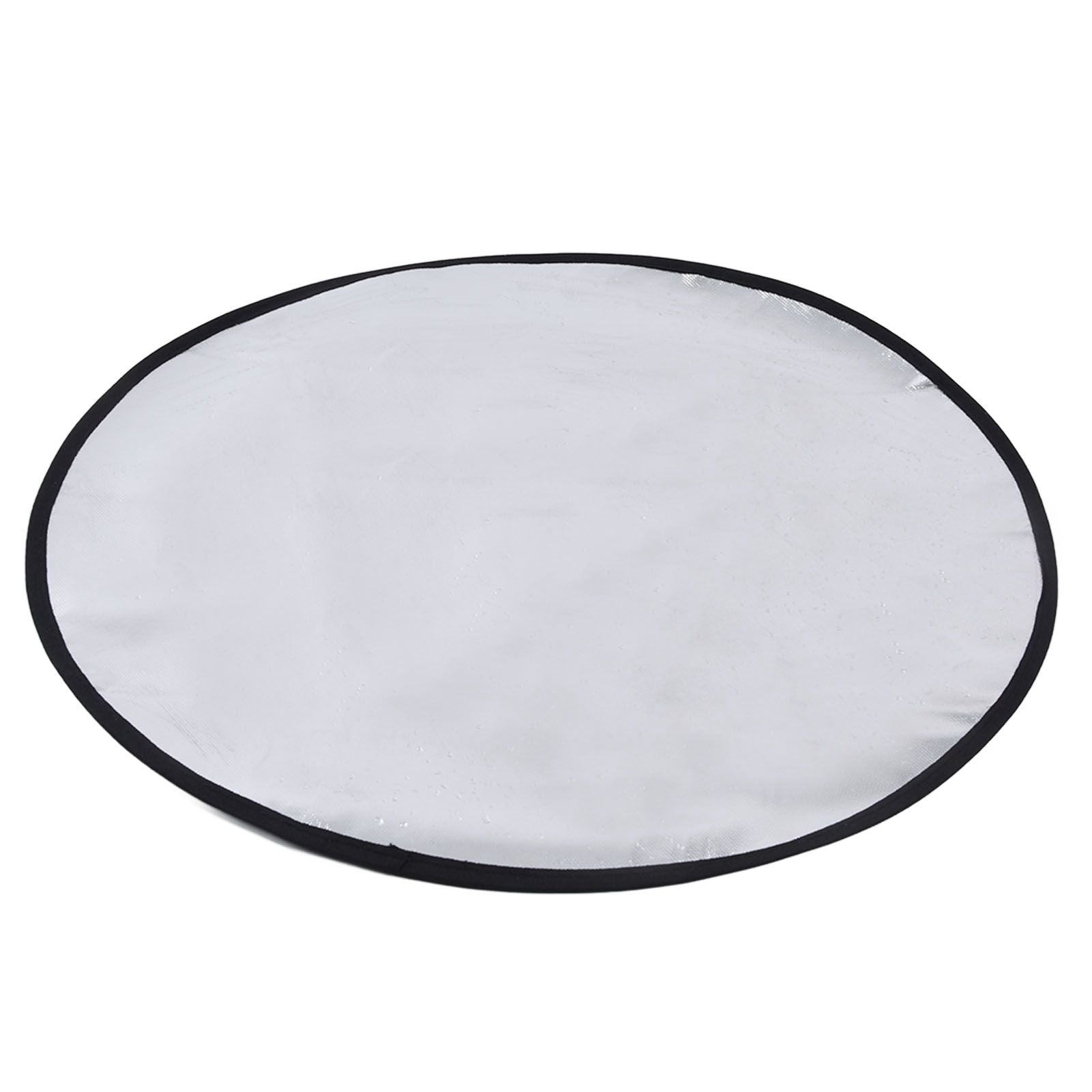 Fire Pit Mat Heat Resistant Grill Deck Protector Double Sided Round Lawn Mat for Outdoor Camping101.5cm / 40in