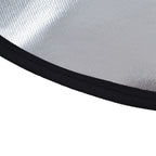Fire Pit Mat Heat Resistant Grill Deck Protector Double Sided Round Lawn Mat for Outdoor Camping101.5cm / 40in