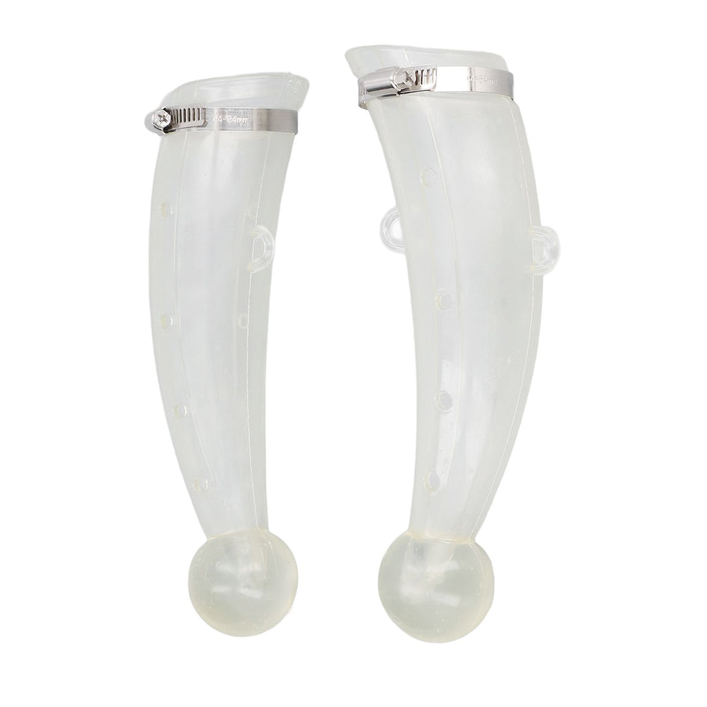 Cattle Horn Protective Cover Heat Resistant Easy Wear Comfortable Silica Gel Material Cow Horn Protective Cover