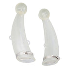 Cattle Horn Protective Cover Heat Resistant Easy Wear Comfortable Silica Gel Material Cow Horn Protective Cover