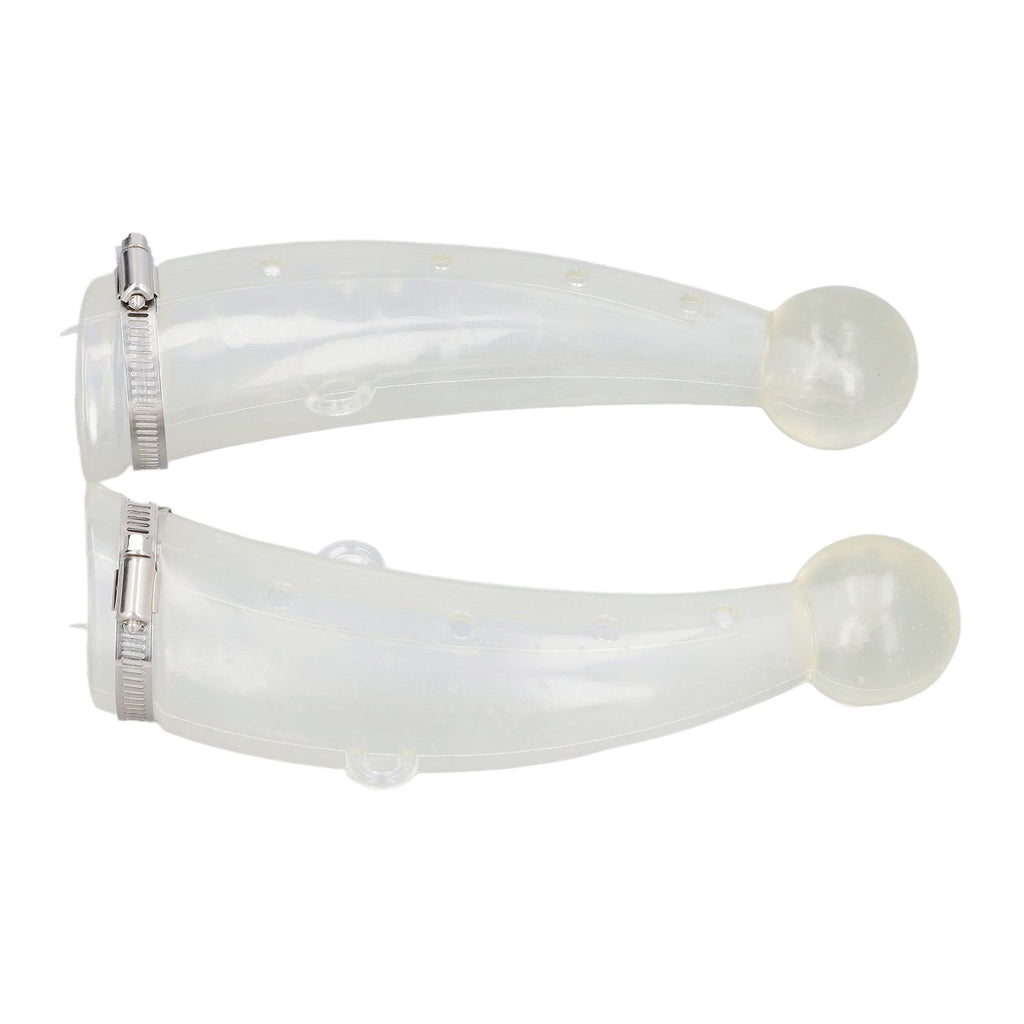 Cattle Horn Protective Cover Heat Resistant Easy Wear Comfortable Silica Gel Material Cow Horn Protective Cover