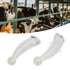 Cattle Horn Protective Cover Heat Resistant Easy Wear Comfortable Silica Gel Material Cow Horn Protective Cover