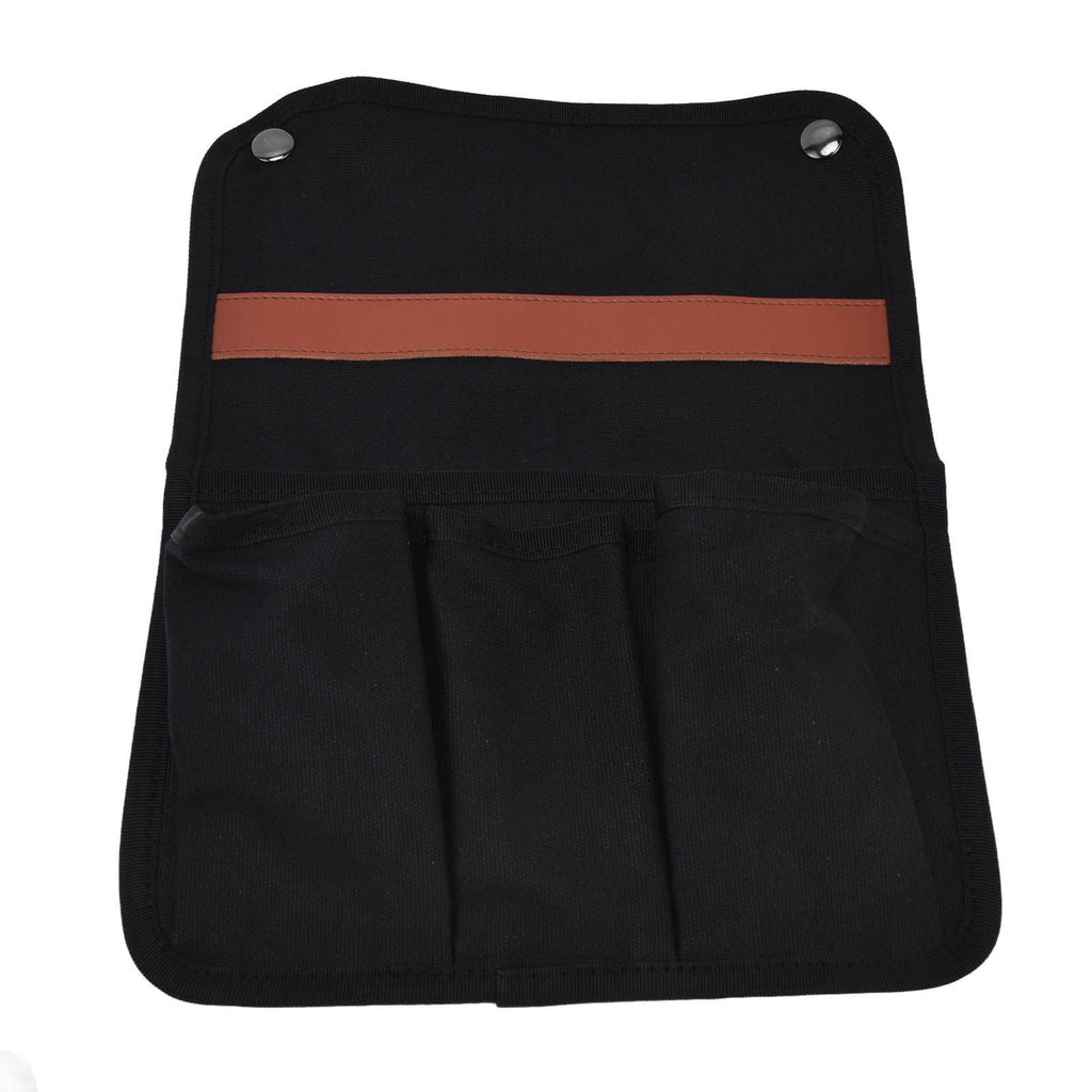 Storage Hanging Bag Portable Light Weight Side Multifunctional Chair Armrest Storage Bag for Outdoor Camping PicnicBlack