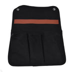 Storage Hanging Bag Portable Light Weight Side Multifunctional Chair Armrest Storage Bag for Outdoor Camping PicnicBlack