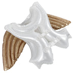 Inflatable Swim Vest Angel Wing Appearance Thickening Environmentally PVC Swimming Jacket for 4‑10 Years Old Child