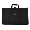 Folding Table Storage Bag Sponge Interlayer Waterproof Oxford Cloth Black Outdoor Multifunctional Carrying Bag for Picnic