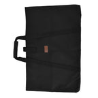 Folding Table Storage Bag Sponge Interlayer Waterproof Oxford Cloth Black Outdoor Multifunctional Carrying Bag for Picnic