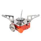 Mini Camping Stove Foldable 2800W 100g/hr Lightweight Portable Camping Stove for Outdoor Activities Picnic Travelling