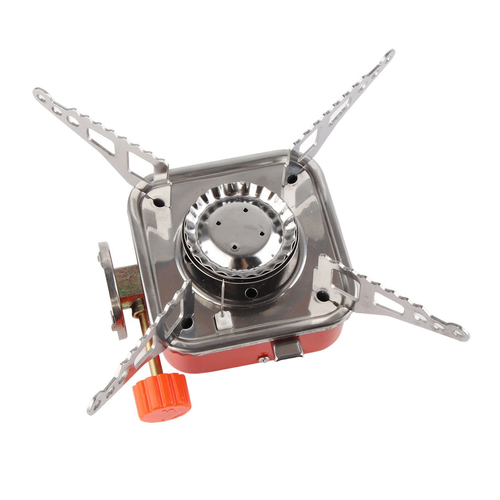 Mini Camping Stove Foldable 2800W 100g/hr Lightweight Portable Camping Stove for Outdoor Activities Picnic Travelling