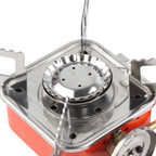 Mini Camping Stove Foldable 2800W 100g/hr Lightweight Portable Camping Stove for Outdoor Activities Picnic Travelling