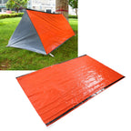 Camping Tent Lightweight and Portable PE Aluminized Film Waterproof Family Tent for Outdoor Camping Hiking