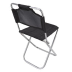 Folding Chair Breathable Fabric Portable Small Backrest Fishing Chair for Camping Barbecue Backpacking