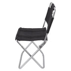 Folding Chair Breathable Fabric Portable Small Backrest Fishing Chair for Camping Barbecue Backpacking