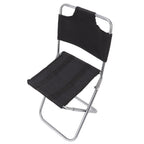 Folding Chair Breathable Fabric Portable Small Backrest Fishing Chair for Camping Barbecue Backpacking