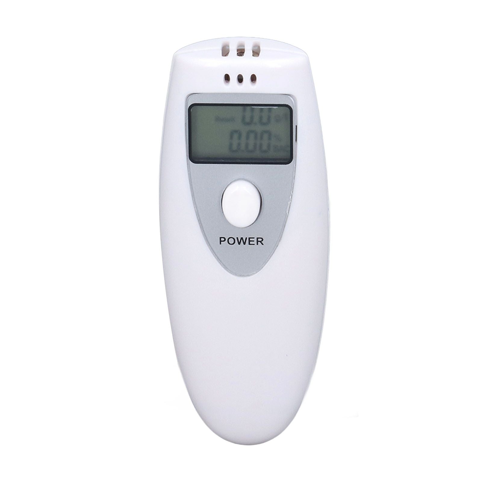 Portable Alcohol Tester Accurate Breath Alcohol Tester ABS Alcoholic Tester White
