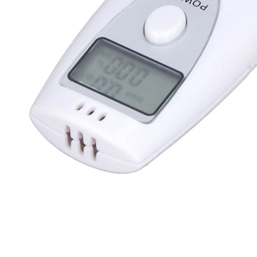 Portable Alcohol Tester Accurate Breath Alcohol Tester ABS Alcoholic Tester White
