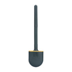 Wall Mounted Toilet Brush Drying Holder Set with Detachable Handle Cleaning Tool for Home Hotel BathroomGreen