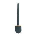 Wall Mounted Toilet Brush Drying Holder Set with Detachable Handle Cleaning Tool for Home Hotel BathroomGreen