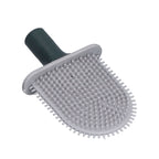 Wall Mounted Toilet Brush Drying Holder Set with Detachable Handle Cleaning Tool for Home Hotel BathroomGreen
