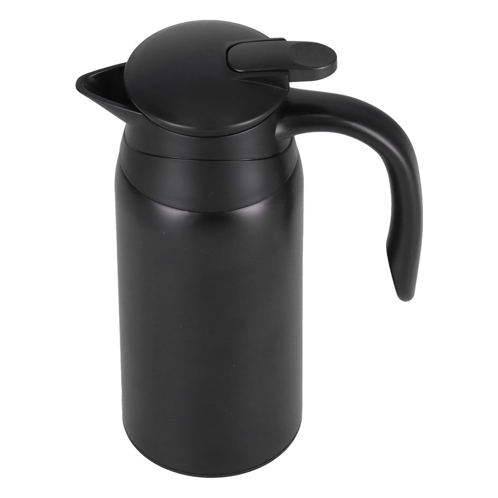 800ml Portable Electric Car Kettles Car Water Dispenser with White Base Silicone Sealing Ring Cover for Travel Boil WaterBlack