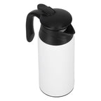 800ml Portable Electric Car Kettles Car Water Dispenser with White Base Silicone Sealing Ring Cover for Travel Boil WaterWhite