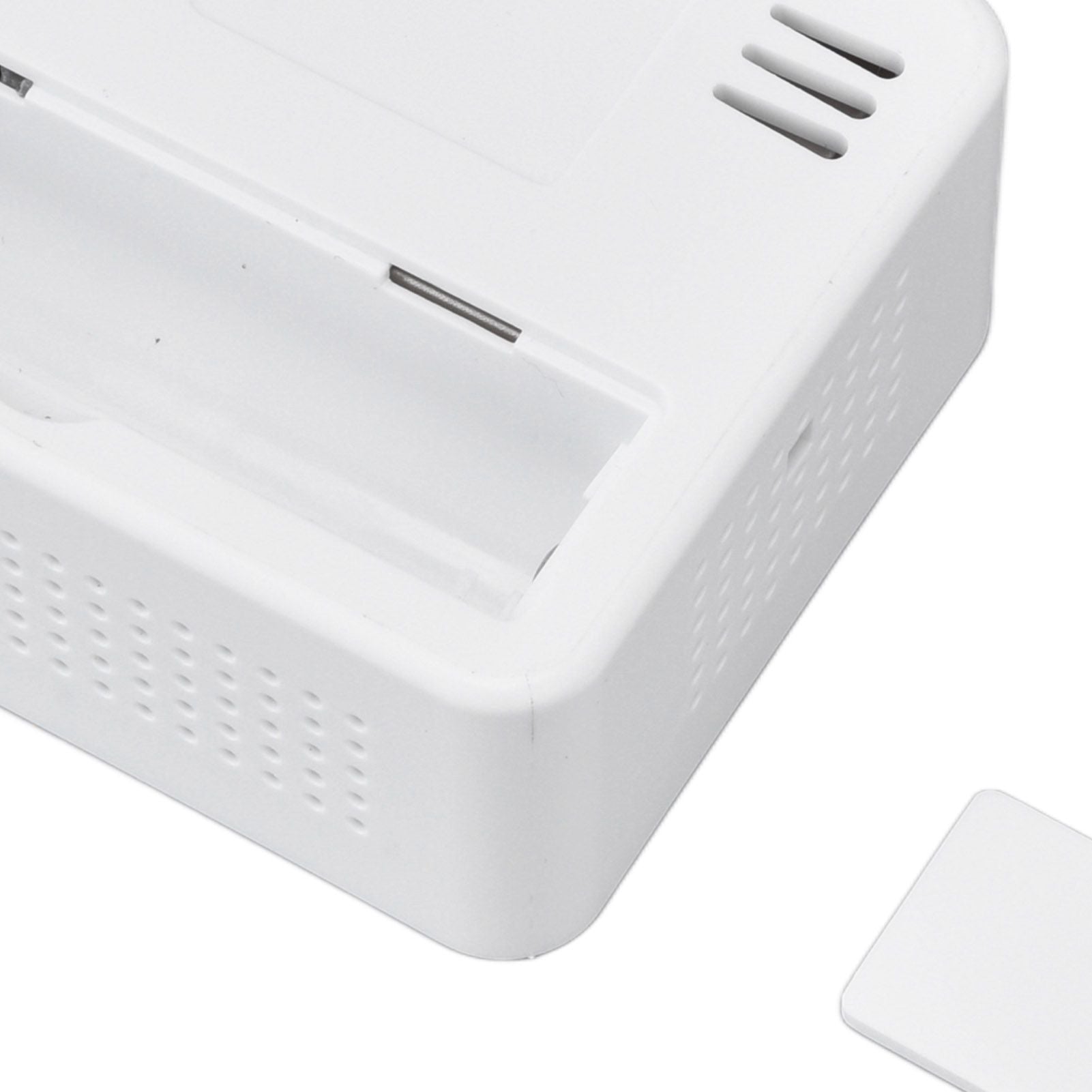 Air Quality Monitor 8 in 1 Real Time Color Screen Space Saving Widely Used CO2 Detector for TVOC HCHO PM2.5 PM1.0 PM10 White