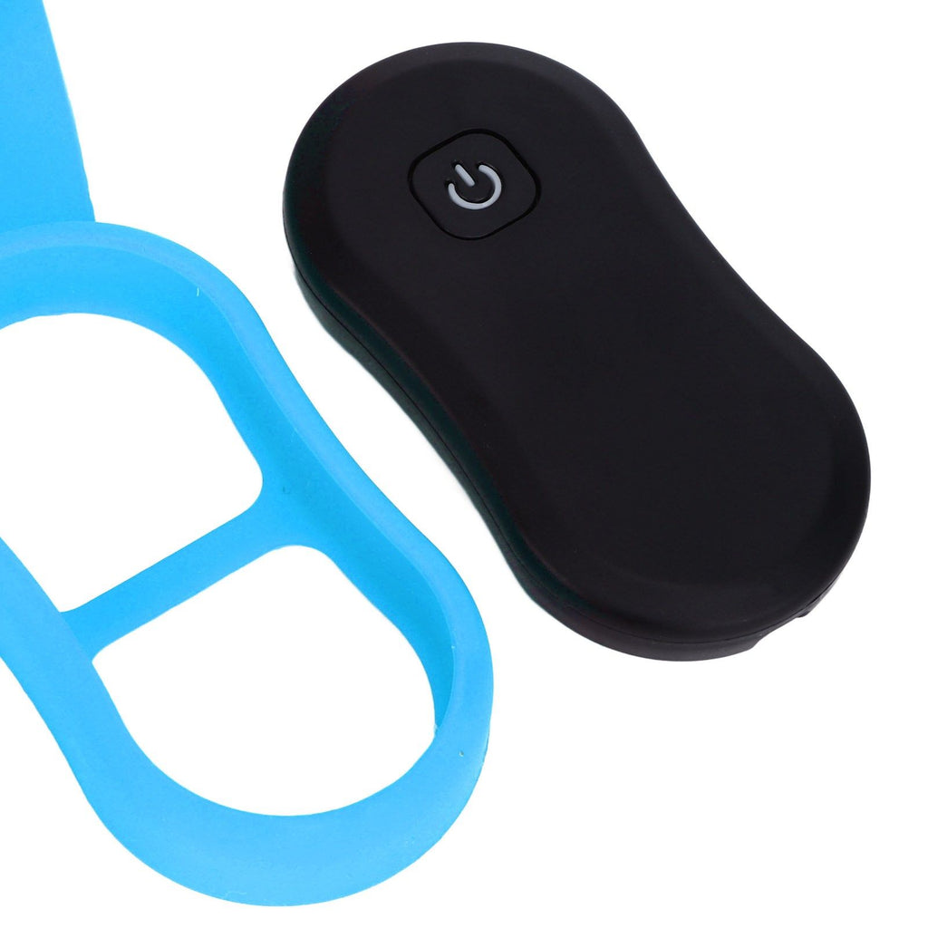 Intelligent Posture Corrector Vibration Reminder Automatic Memory Function Lightweight Posture Trainer for Work Study Blue