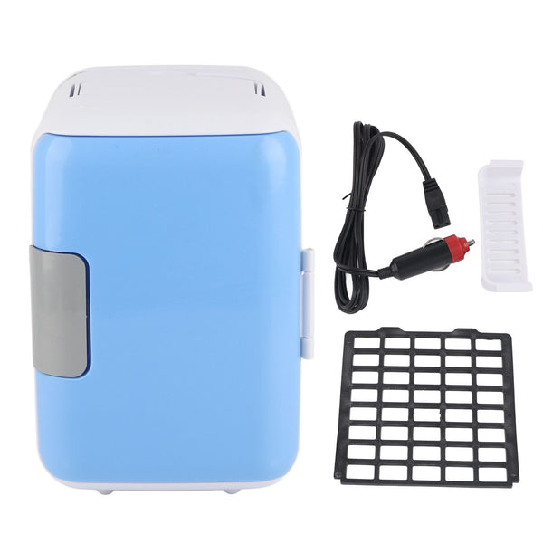 4L Car Refrigerator Large Capacity Small Size Food Grade Liner Cooler Warmer Mini Fridge for Dormitory Office Home