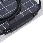 2 Pcs Solar Panels Kit 15W Portable Monocrystalline Solar Panel Charger for Outdoor Boat Caravan RV Charging