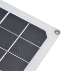 10W Solar Panel Set with 10A Controller Exhaust Fan for Car Yacht RV Boat Moblie Phone Battery