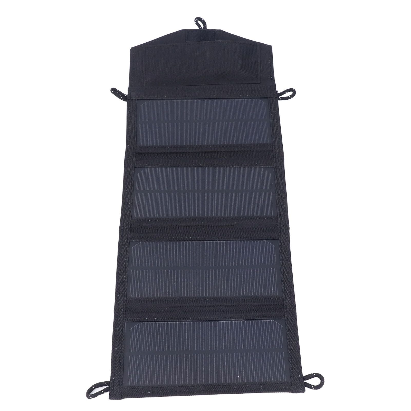 Solar Panel Charger 10W High Conversion Efficiency Foldable Solar Charger for Automobiles Motorcycles