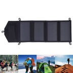 Solar Panel Charger 10W High Conversion Efficiency Foldable Solar Charger for Automobiles Motorcycles