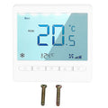 Programmable Thermostat High Accuracy Large Screen LCD Thermostat for Living Room Bedroom Dining Room Hall AC230V