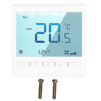 Programmable Thermostat High Accuracy Large Screen LCD Thermostat for Living Room Bedroom Dining Room Hall AC230V