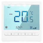 Programmable Thermostat High Accuracy Large Screen LCD Thermostat for Living Room Bedroom Dining Room Hall AC230V