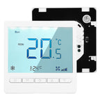Programmable Thermostat High Accuracy Large Screen LCD Thermostat for Living Room Bedroom Dining Room Hall AC230V