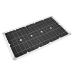 18V 100W Solar Panel Waterproof Solar Charging Panel Outdoor Battery Charger for Household Car Boat