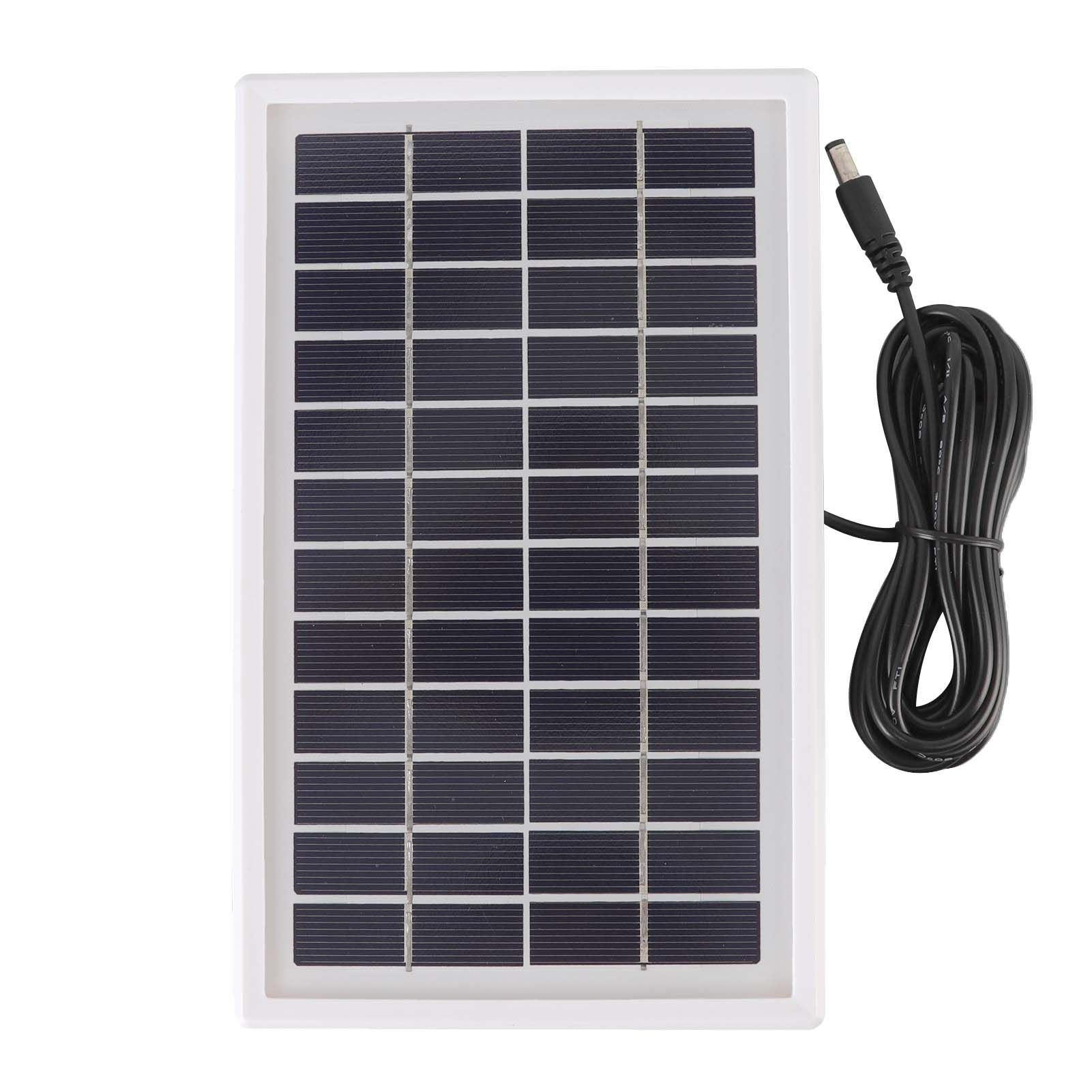 Portable Solar Panel DC 12V 3W High Conversion Efficiency Semi Flexible Solar Cell Panel for Mobile Phone Car