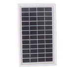Portable Solar Panel DC 12V 3W High Conversion Efficiency Semi Flexible Solar Cell Panel for Mobile Phone Car