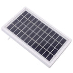 Portable Solar Panel DC 12V 3W High Conversion Efficiency Semi Flexible Solar Cell Panel for Mobile Phone Car