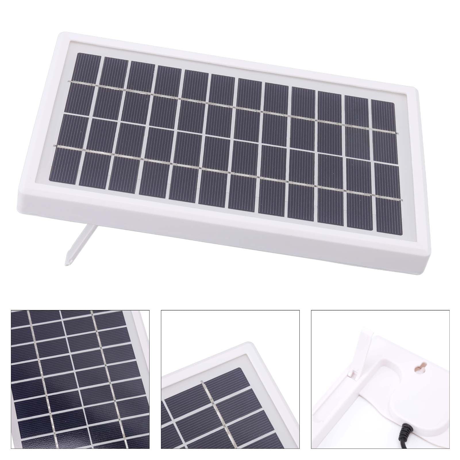 Portable Solar Panel DC 12V 3W High Conversion Efficiency Semi Flexible Solar Cell Panel for Mobile Phone Car