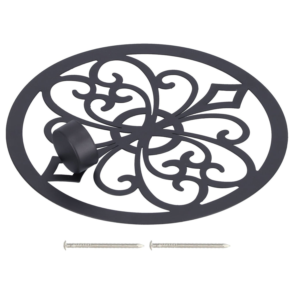 Wall Hanging Candle Holders Black European Retro Prevent Dripping Baroque Wall Candlestick