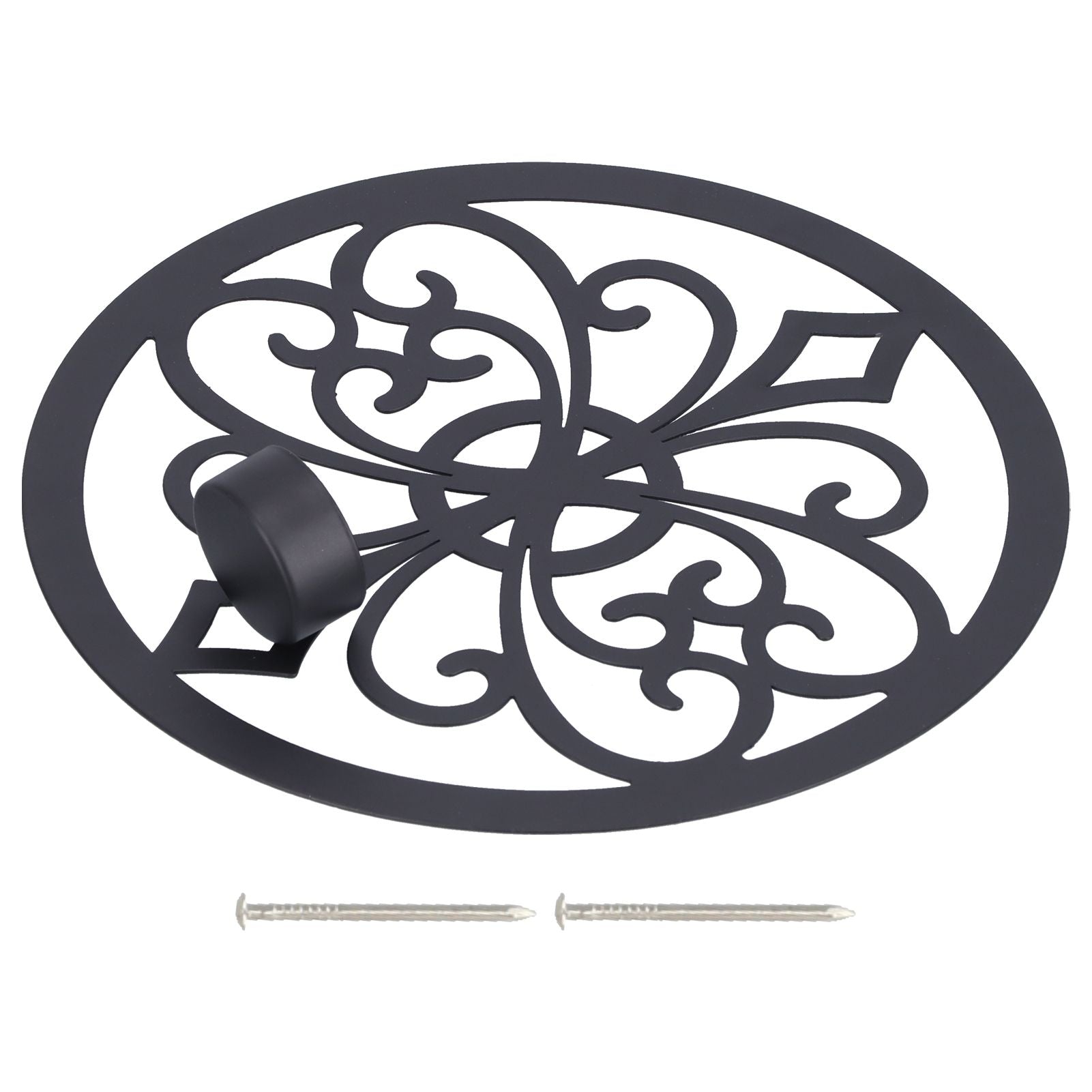 Wall Hanging Candle Holders Black European Retro Prevent Dripping Baroque Wall Candlestick