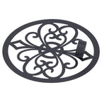 Wall Hanging Candle Holders Black European Retro Prevent Dripping Baroque Wall Candlestick